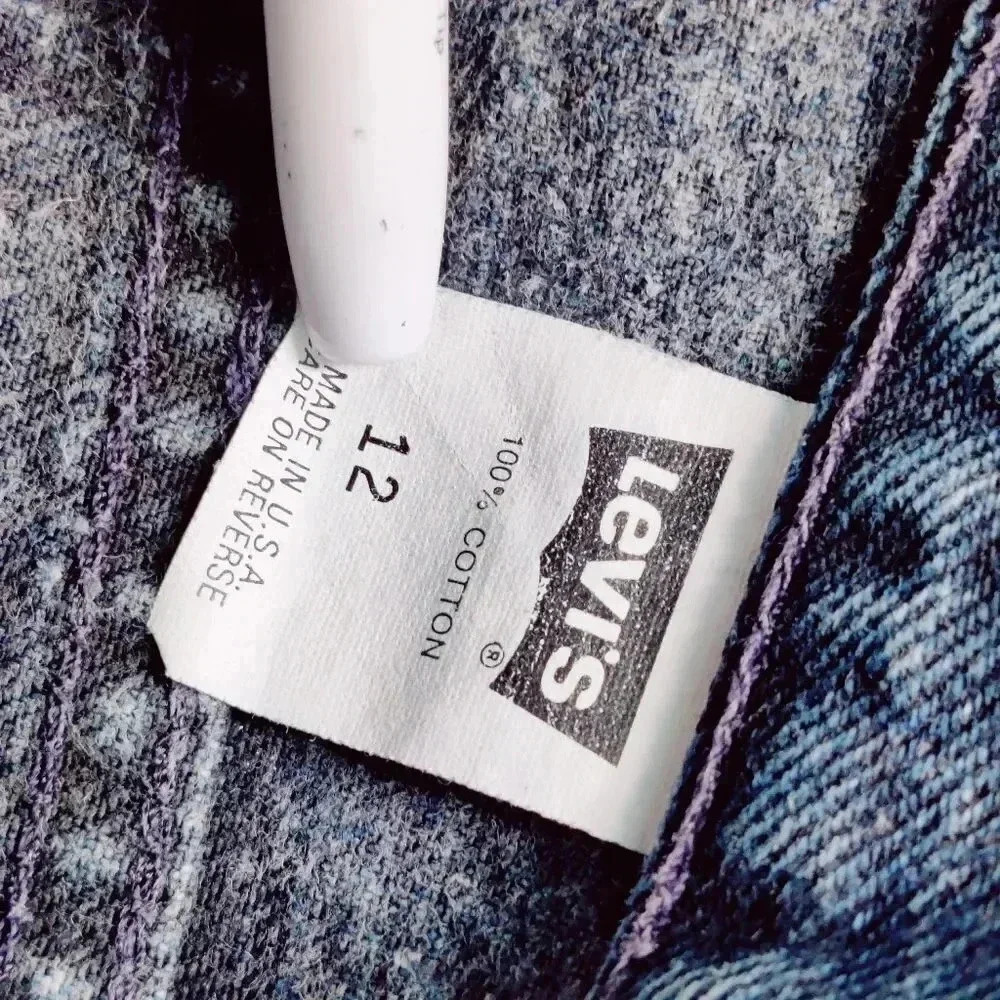 Levi's 900 series rare high waisted taper leg vintage jeans 12 - Picture 4 of 16
